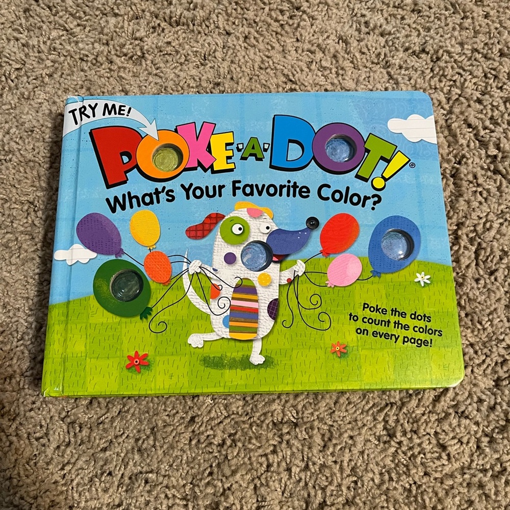 Melissa & Doug Poke-a-Dot book